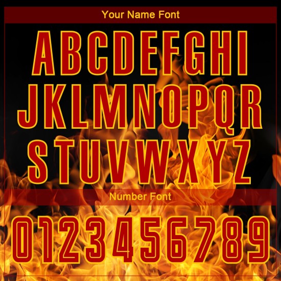 Uniformtrikot Schwarz Rot-Gold Benutzerdefinierte Fußball Flamme Sublimation Uniformtrikot Schwarz Rot-Gold Benutzerdefinierte Fußball Flamme Sublimation