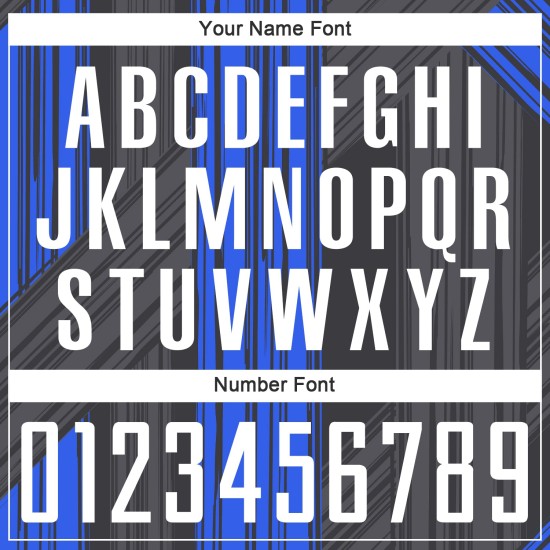 Schwarzes Trikot Uniform Custom Sublimation Fußball Weiß-Royal