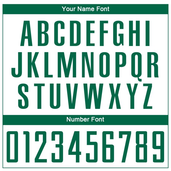 Weiße Sublimation Kelly Uniform Fußballtrikot Custom Grün