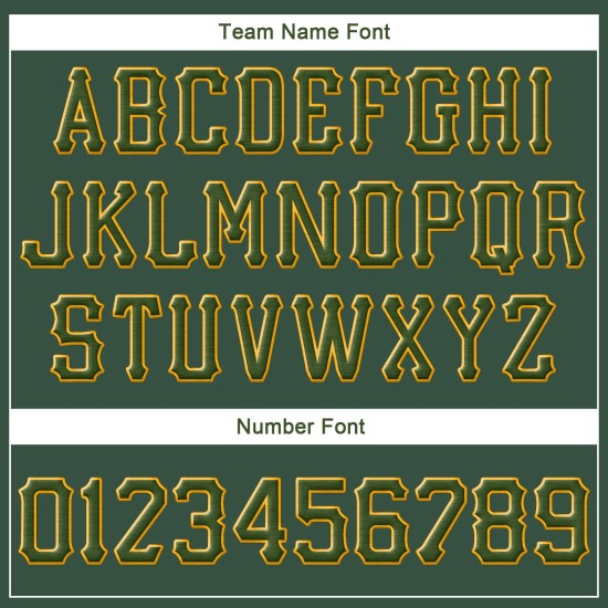 Grün Grün-Gold verstellbare Snapback individuell genähte Mütze Grün Grün-Gold verstellbare Snapback individuell genähte Mütze