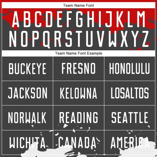 Fußball Sublimation Trikot Uniform Custom Weiß-Rot Schwarz