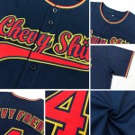 Jersey Authentic Schwarz Orange-Schwarz Baseball Custom Jersey Authentic Schwarz Orange-Schwarz Baseball Custom