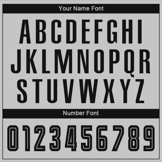 Jersey Sublimation Uniform Schwarz Benutzerdefinierte Grau Verblassen Mode