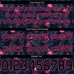 Muster 3D Shorts Benutzerdefinierte Rosa Schwarz Basketball Flamingo