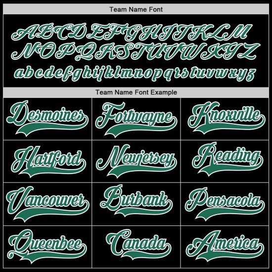 Hockeytrikot Custom Kelly Grün-Weiß Schwarz Hockeytrikot Custom Kelly Grün-Weiß Schwarz