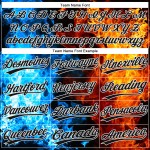 Muster Softball Flamme Schwarz-Weiß Zwei-Knopf Figur Custom 3D Jersey Unisex Muster Softball Flamme Schwarz-Weiß Zwei-Knopf Figur Custom 3D Jersey Unisex