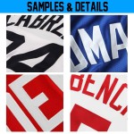 Baseball Trikot Authentic Custom Lila Weiß-Gold