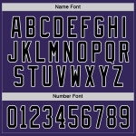 Hockey Trikot Lila Custom Schwarz-Weiß Hockey Trikot Lila Custom Schwarz-Weiß