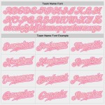 Medium Jersey Authentic Custom Weiß Pink-Pink Baseball Medium Jersey Authentic Custom Weiß Pink-Pink Baseball