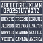 Benutzerdefiniertes Trikot Weiß Navy Mesh Football Authentic