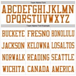 Fußball Weiß Mesh Custom Texas Orange Jersey Authentic