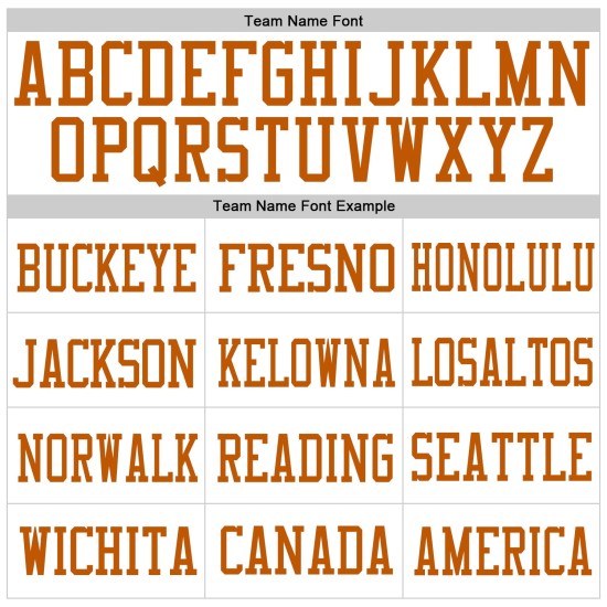 Fußball Weiß Mesh Custom Texas Orange Jersey Authentic