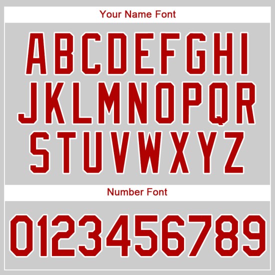 Baseball Custom Red Authentic Nadelstreifen Trikot Rot-Weiß Weiß