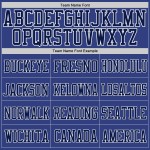 Authentisches Royal Grau-Weiß Mesh Fußballtrikot Custom