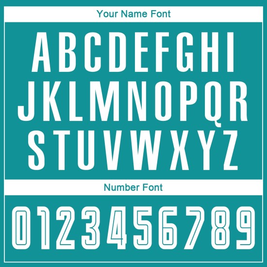 Fashion Fade Custom Sublimation Jersey Fußball Teal Weiß-Schwarz Uniform