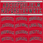 Neck Rib-Strick Basketball Custom Schwarz-Weiß Rund Jersey Rot Neck Rib-Strick Basketball Custom Schwarz-Weiß Rund Jersey Rot