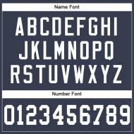 Benutzerdefiniertes Trikot Weiß Navy Mesh Football Authentic Benutzerdefiniertes Trikot Weiß Navy Mesh Football Authentic