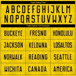 Sublimation Fußball Gold Schwarz Uniform Trikot Custom