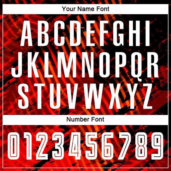 Rote Uniform Custom Weiß-Schwarz Sublimation Jersey Fußball