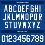 Jersey Weiß Royal Authentic Custom Baseball Jersey Weiß Royal Authentic Custom Baseball