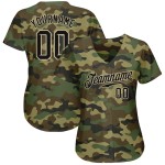 Authentisches Trikot Camo Cream To Baseball Black-City Salute Custom Service