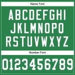 Custom Mesh Authentic Fußball Weiß Grün Gras Trikot