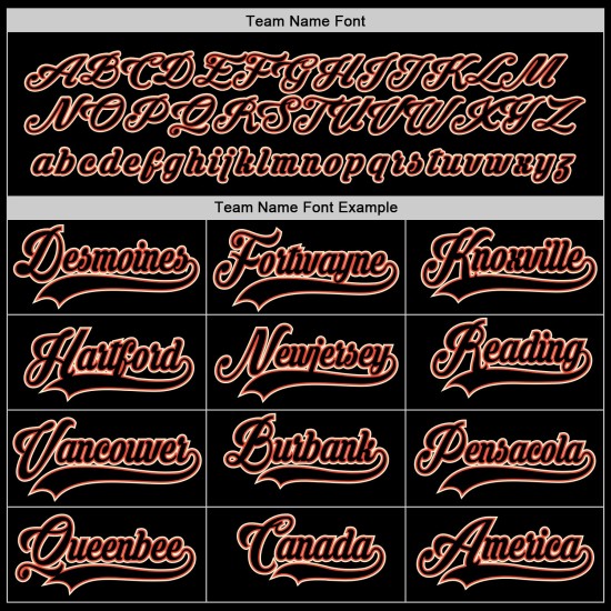 Benutzerdefiniertes schwarz-oranges Hockeytrikot Schwarz Benutzerdefiniertes schwarz-oranges Hockeytrikot Schwarz