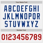 Custom Jersey Softball Weiß Unisex Zwei-Knopf Rot-Royal Custom Jersey Softball Weiß Unisex Zwei-Knopf Rot-Royal