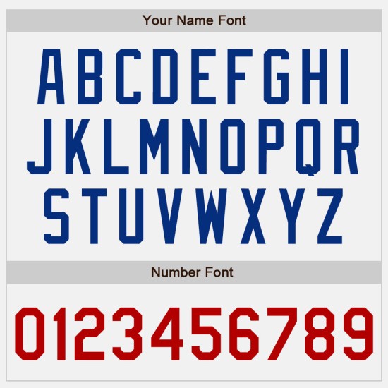 Custom Jersey Softball Weiß Unisex Zwei-Knopf Rot-Royal Custom Jersey Softball Weiß Unisex Zwei-Knopf Rot-Royal