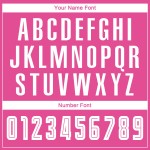 Custom Soccer Fade Fashion Weiß-Schwarz Sublimation Jersey Rosa Uniform