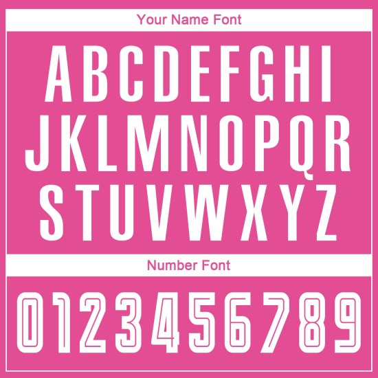 Custom Soccer Fade Fashion Weiß-Schwarz Sublimation Jersey Rosa Uniform