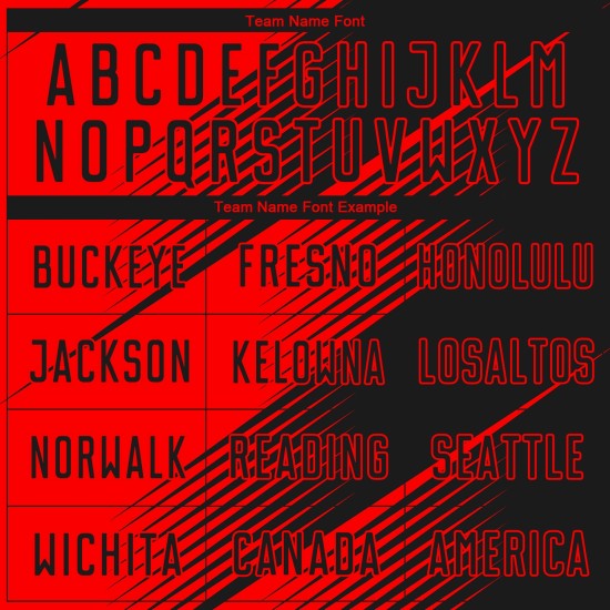 Rot Fußball Schwarz Custom Uniform Jersey Sublimation