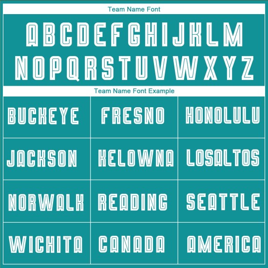 Fashion Fade Custom Sublimation Jersey Fußball Teal Weiß-Schwarz Uniform