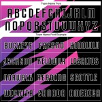 Sublimation Fußball Schwarz-Weiß Trikot Uniform Custom Pink