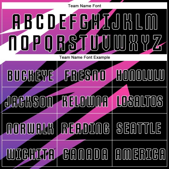 Sublimation Fußball Schwarz-Weiß Trikot Uniform Custom Pink