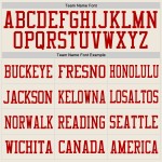 Fußballtrikot Mesh Authentic Creme Creme-Rot Custom