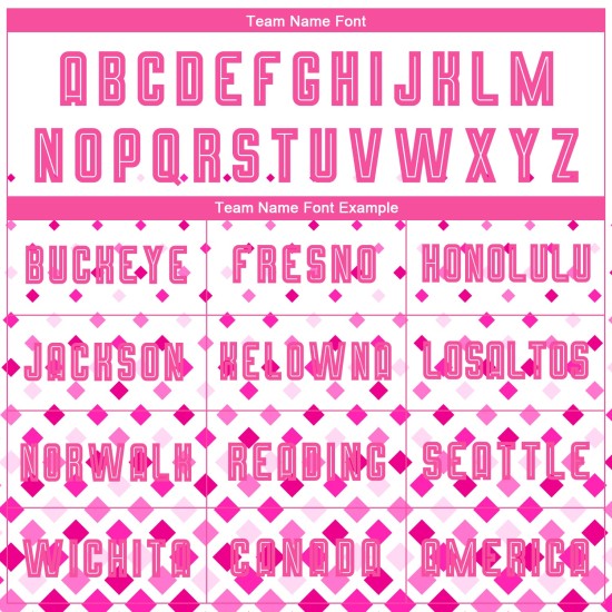 Benutzerdefinierte Uniform Weiß Trikot Fußball Sublimation Pink