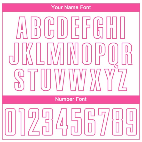 Uniform Rosa Trikot Benutzerdefinierte Sublimation Fußball Weiß Uniform Rosa Trikot Benutzerdefinierte Sublimation Fußball Weiß