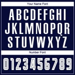 Fade Jersey Custom Fußball Blau Uniform Sublimation Licht Weiß-Navy Mode