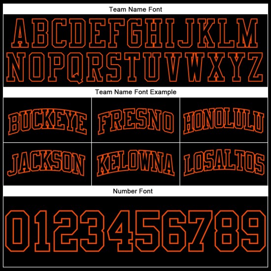 Basketball Custom Throwback Authentic Shorts Schwarz-Orange Schwarz