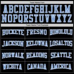 Pullover Blau-Weiß Genäht Schwarz Sweatshirt Hoodie Sport Custom Light