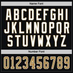 Benutzerdefiniertes altes Hockey-Trikot in Schwarz und Gold Benutzerdefiniertes altes Hockey-Trikot in Schwarz und Gold