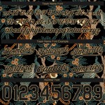 Benutzerdefinierte Pfau Muster Alt Schwarz 3D Gold Authentische Tiger 3D Shorts Basketball Und Muster Design