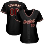 Jersey Custom Crimson-City Schwarz Authentic Creme Baseball Jersey Custom Crimson-City Schwarz Authentic Creme Baseball