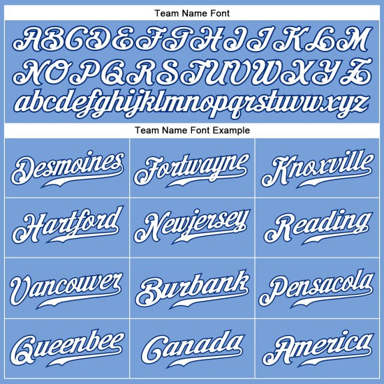 Authentic Pinstripe Royal-White Weiß Baseball Custom Light Jersey Blau