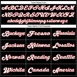 Schwarzes Jersey Mesh Throwback Custom Football Authentic Weiß-Rot Schwarzes Jersey Mesh Throwback Custom Football Authentic Weiß-Rot