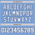 Zwei-Knopf Unisex Light Softball Custom Weiß-Marineblau Jersey Blau Zwei-Knopf Unisex Light Softball Custom Weiß-Marineblau Jersey Blau