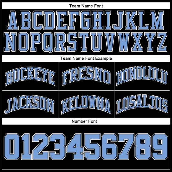 Custom Hellschwarze Shorts Blau-Weiß Authentic Basketball Throwback