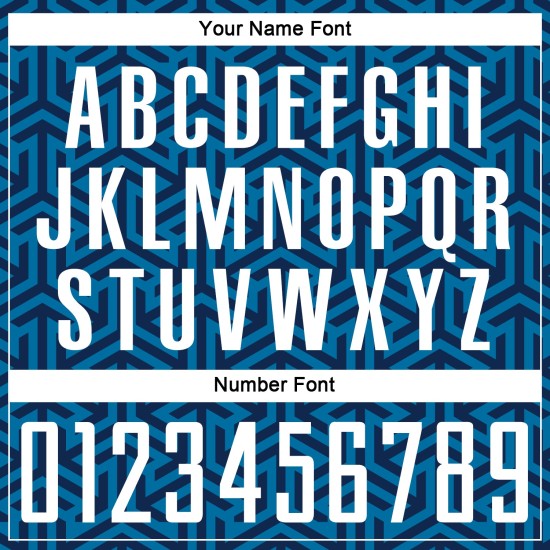 Fußball Sublimation Custom Blau Weiß-Schwarz Uniform Trikot