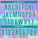 Benutzerdefinierte Fußball Teal-Weiß Uniform Sublimation Jersey Dye Tie